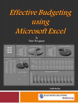 cover image of Effective Budgeting using Microsoft Excel